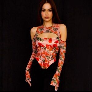 House of Cb corset top